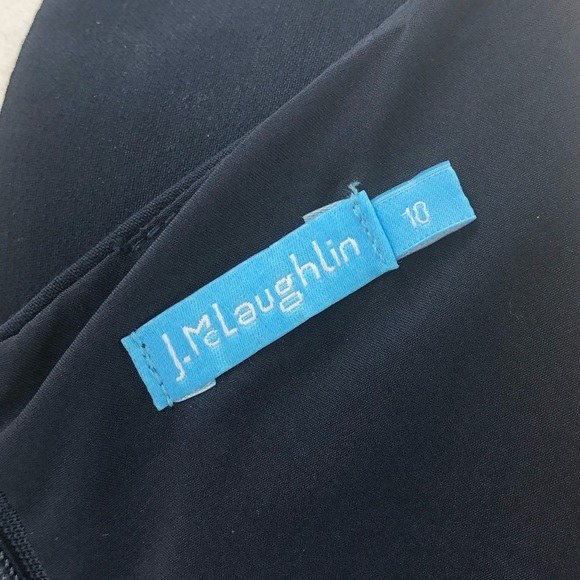 J.McLaughlin Providence Sheath Dress Navy Size 10 - Picture 13 of 15